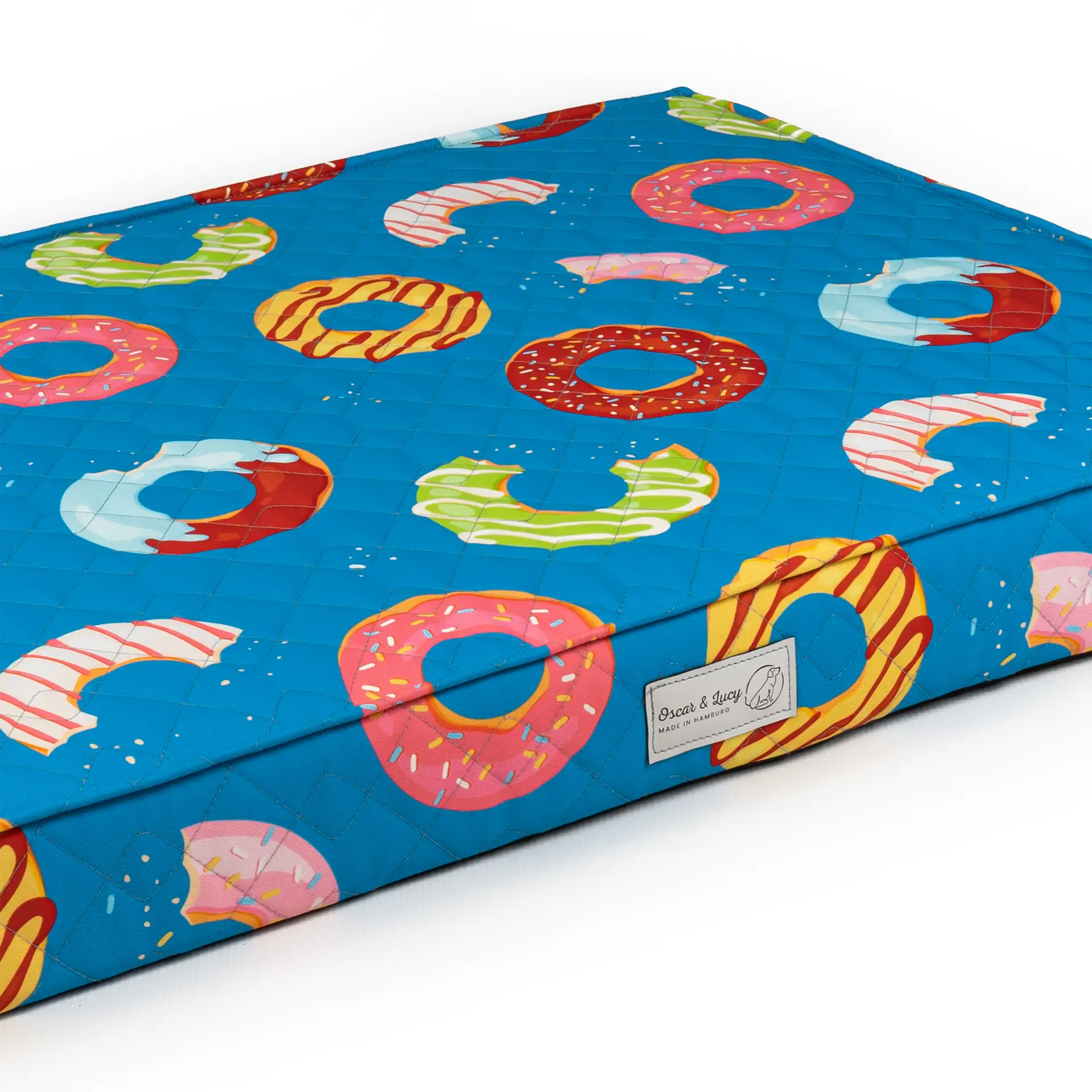 Hundekissen OSCAR mit orthopädischer Matratze 80x60cm