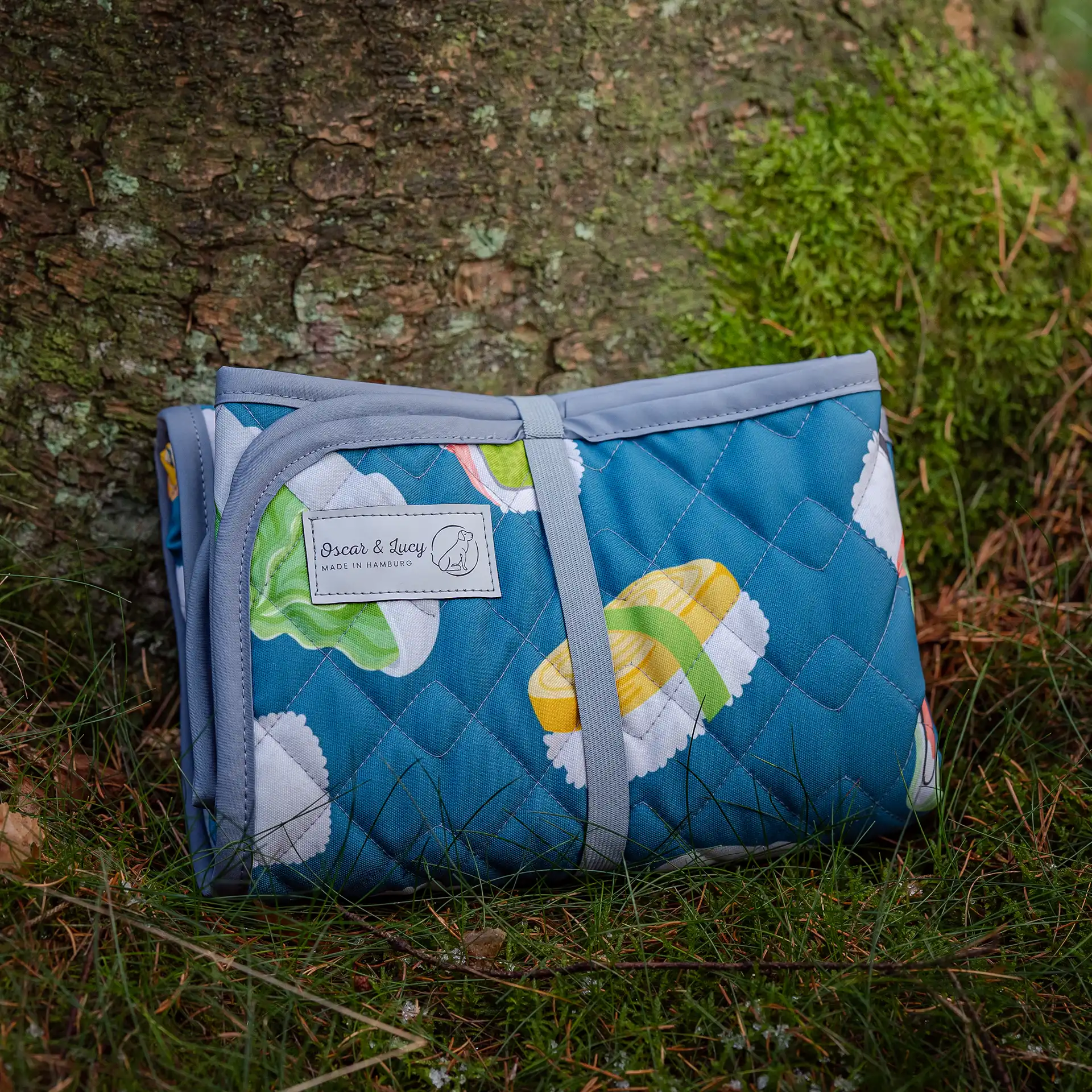 Hundedecke  / Hundematte LUCY 100x70cm - Indoor und Outdoor Reisedecke