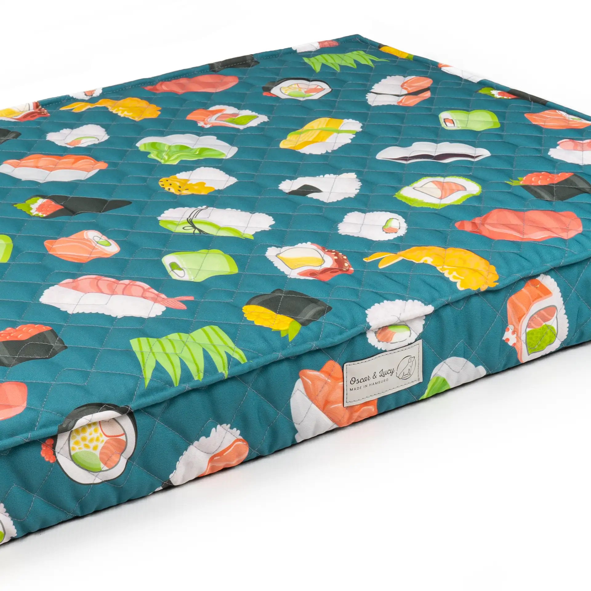 Hundekissen OSCAR mit orthopädischer Matratze 80x60cm