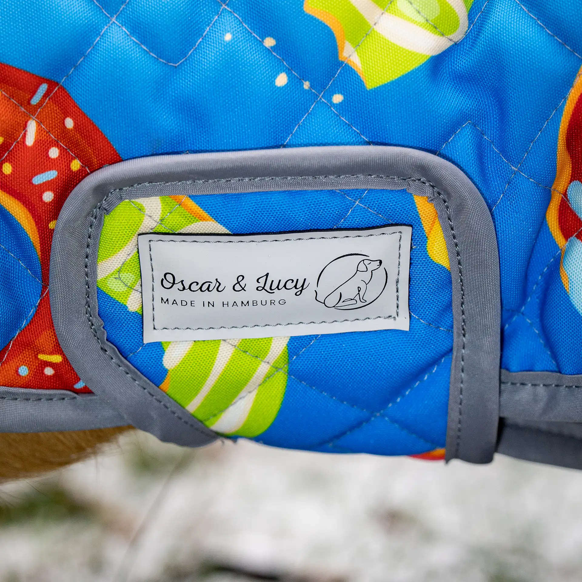 Hundemantel FINO - mit kuscheligem Innenfleece & Kunstfellkragen