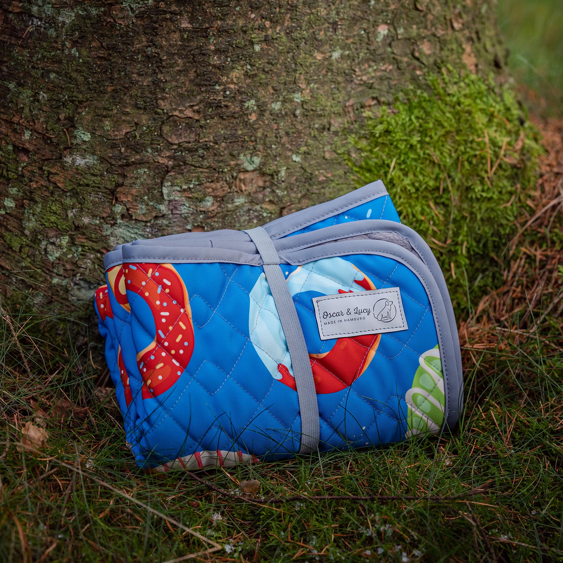 Hundedecke  / Hundematte LUCY 100x70cm - Indoor und Outdoor Reisedecke