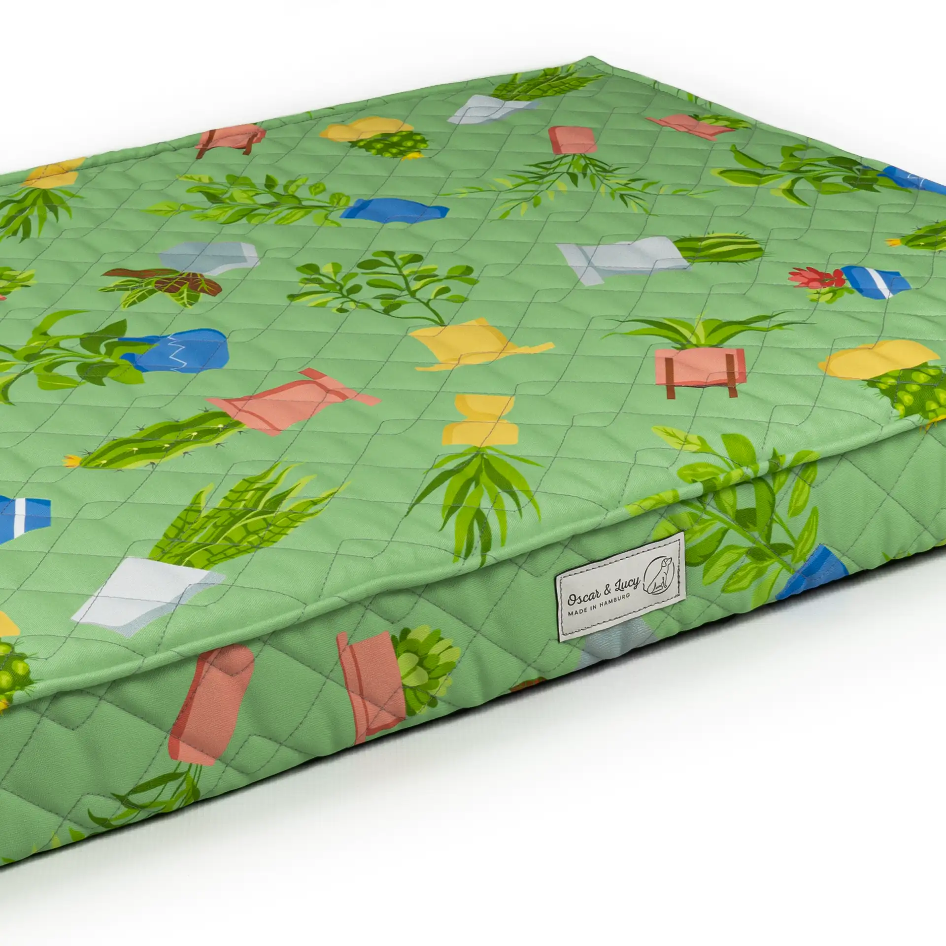 Hundekissen OSCAR mit orthopädischer Matratze 80x60cm